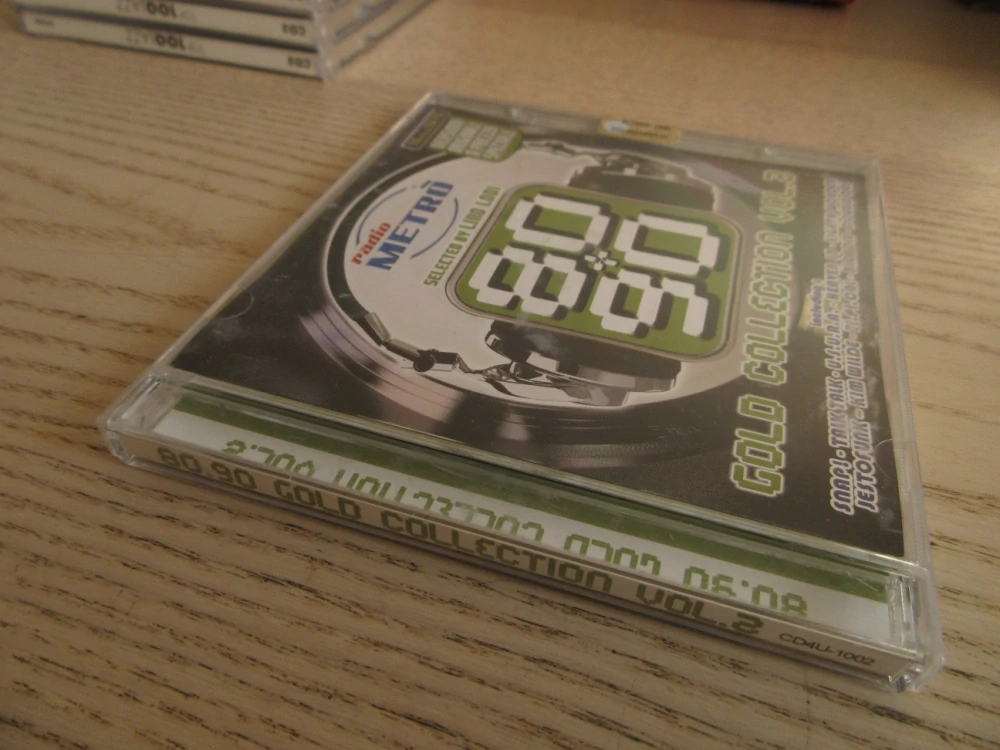 80-90 GOLD COLLETION VOL. 2, CD HUDBA