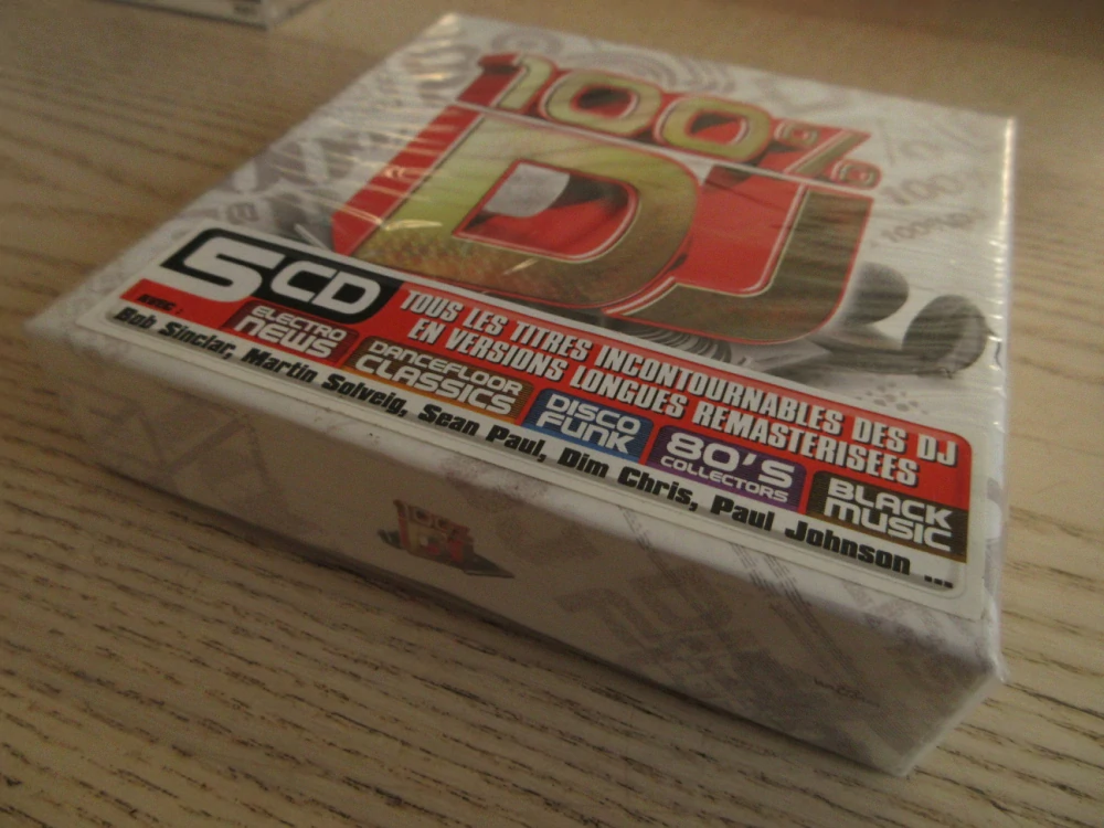 100% DJ, 5X CD HUDBA