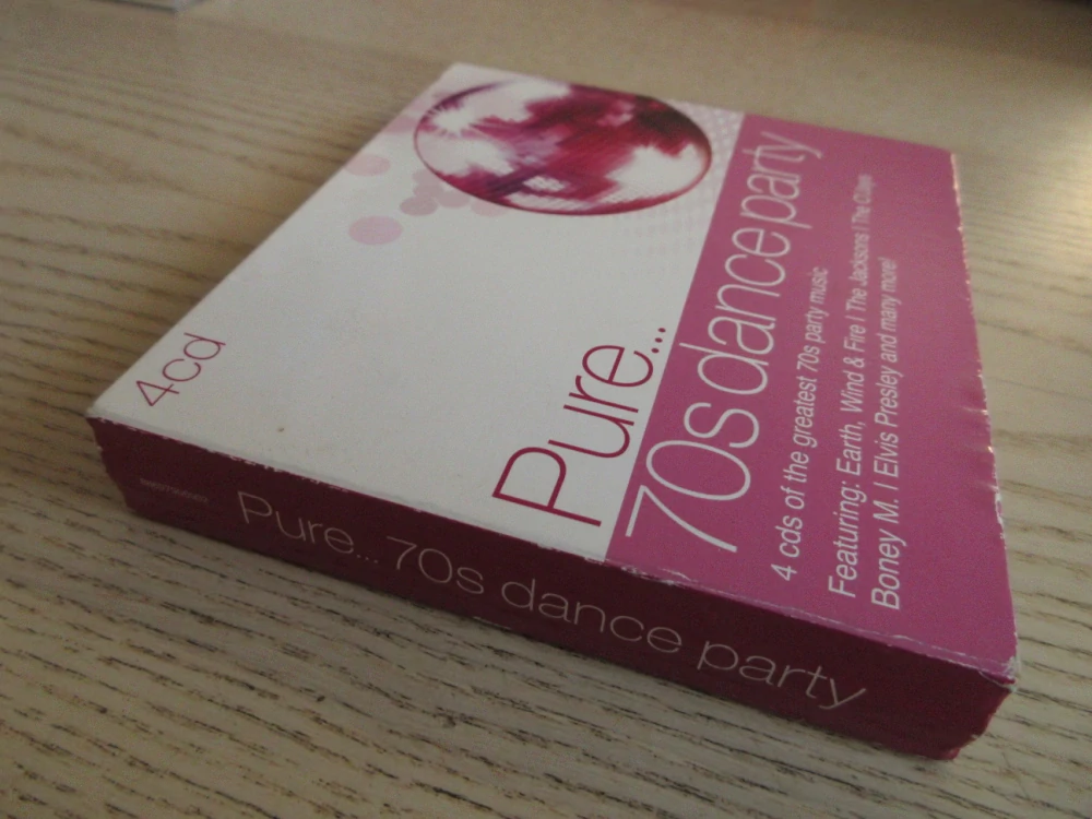 PURE... 70S DANCE PARTY, 4X CD HUDBA