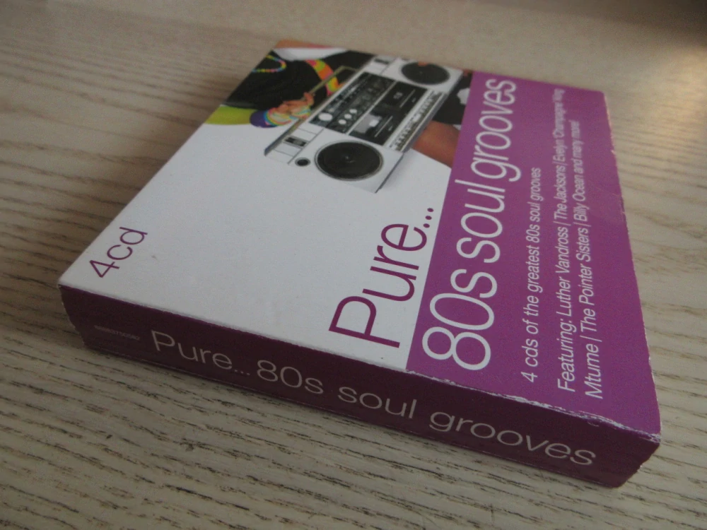 PURE... 80S SOUL GROOVES, 4X CD HUDBA