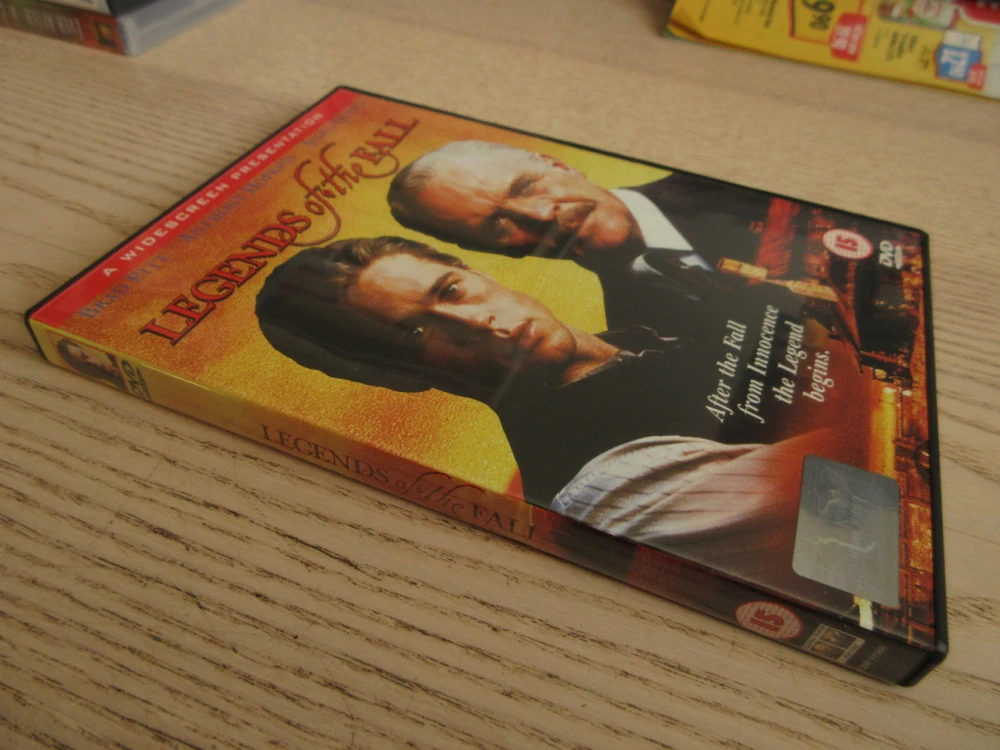 LEGENDA O VÁŠNI, B.PITT, A.HOPKINS, ČESKÉ TITULKY, DVD FILM
