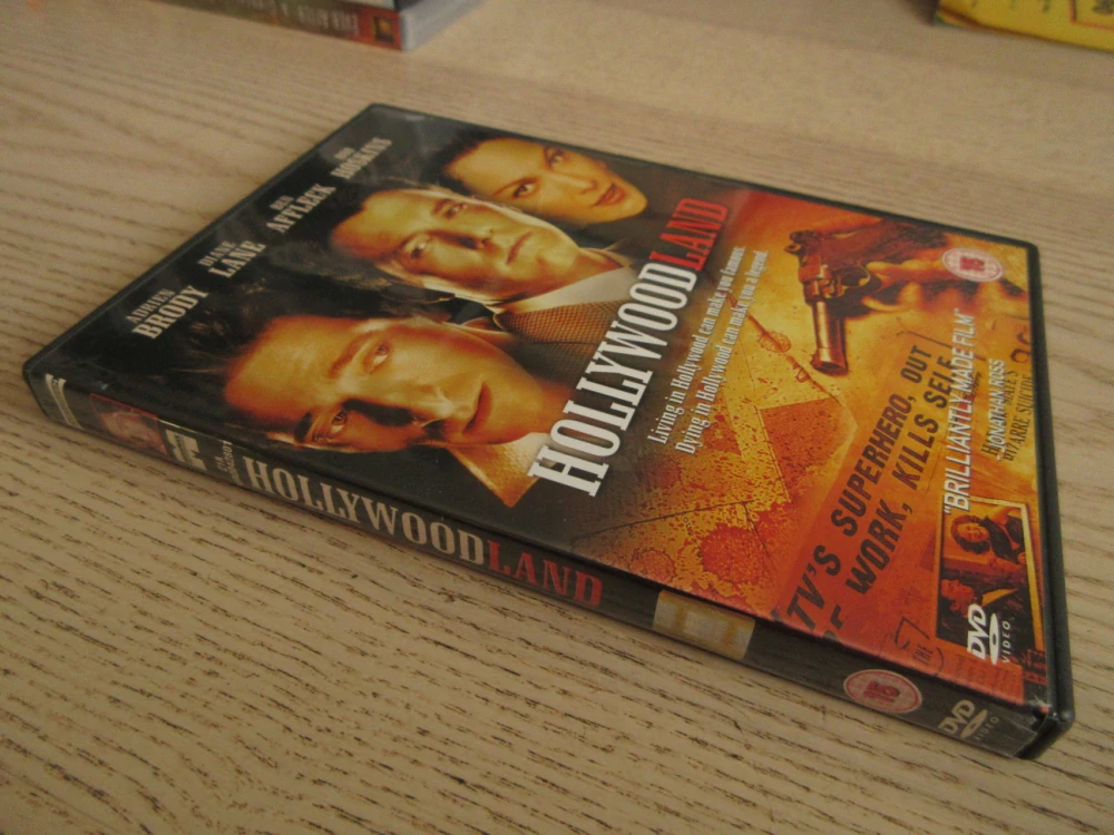 HOLYWOODLAND, B.AFFLECK, A.BRODY, GB OBAL, ČESKÉ TITULKY, DVD FILM