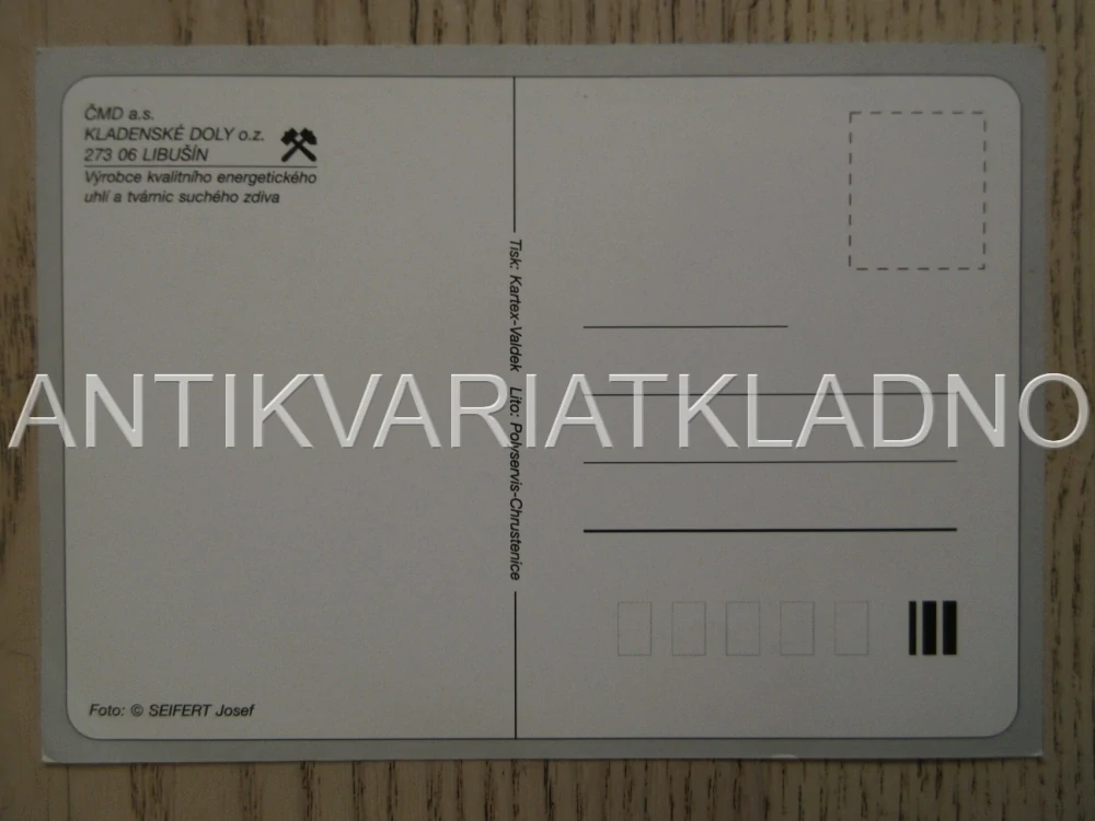 KLADNO, SCHOELLER, TUCHLOVICE, RONNA, DŮL MAYRAU, OKRES KLADNO