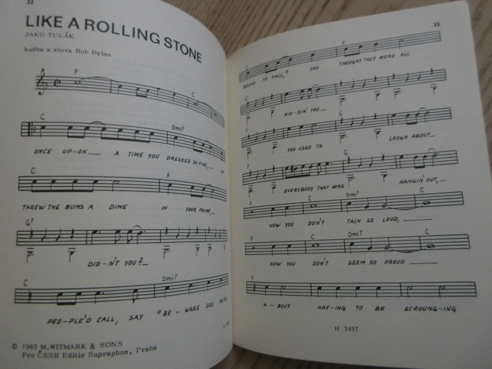 MILNÍKY, BOB DYLAN, **an
