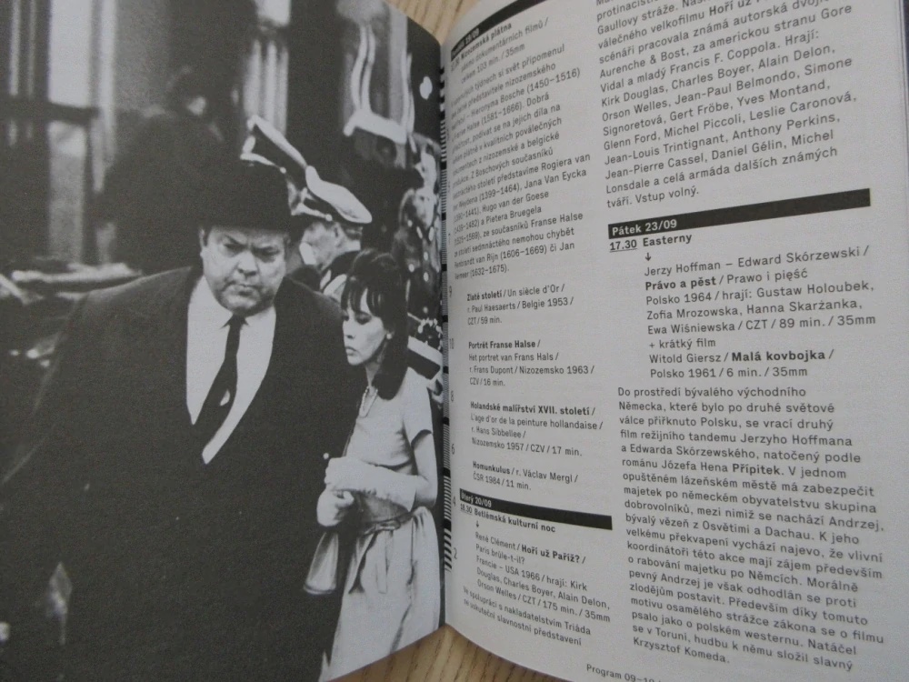 KINO NÁRODNÍHO PONREPO FILMOVÉHO ARCHIVU, C. CARDINALE, Č. 09-10/16, **an