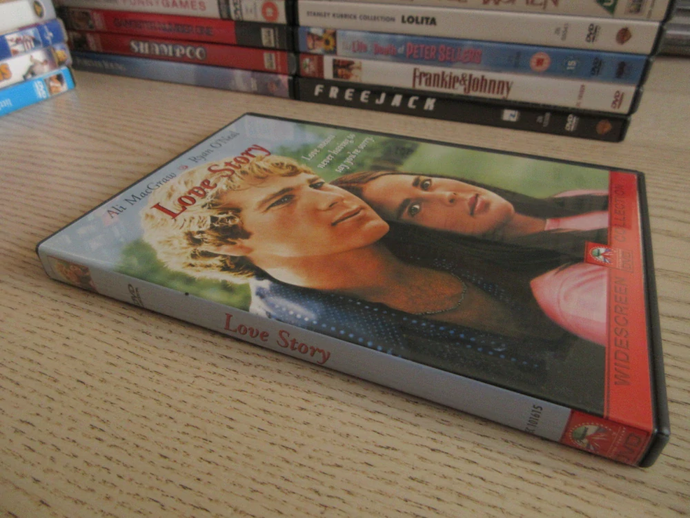 LOVE STORY, ALI MCGRAW, GB OBAL, ČESKÉ TITULKY, DVD FILM