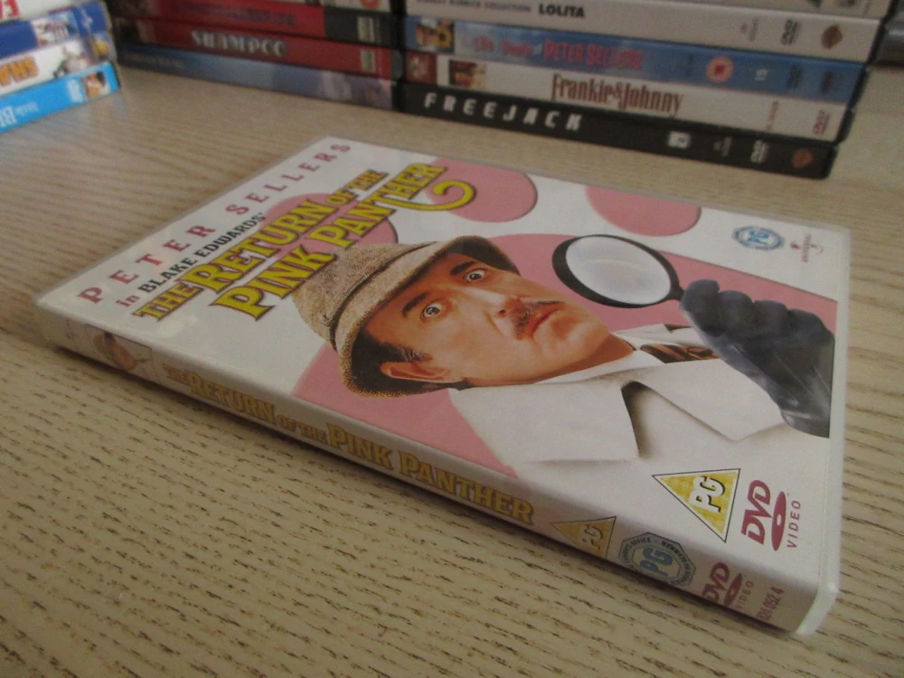 NÁVRAT RŮŽOVÉHO PARTNERA, P.SELLERS, GB OBAL, ČESKÉ TITULKY, DVD FILM