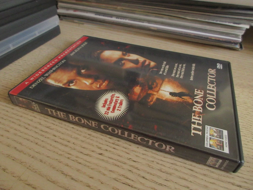 SBĚRATEL KOSTÍ, D.WASHINGTON, A.JOLIE, GB OBAL, ČESKÉ TIT. DVD FILM