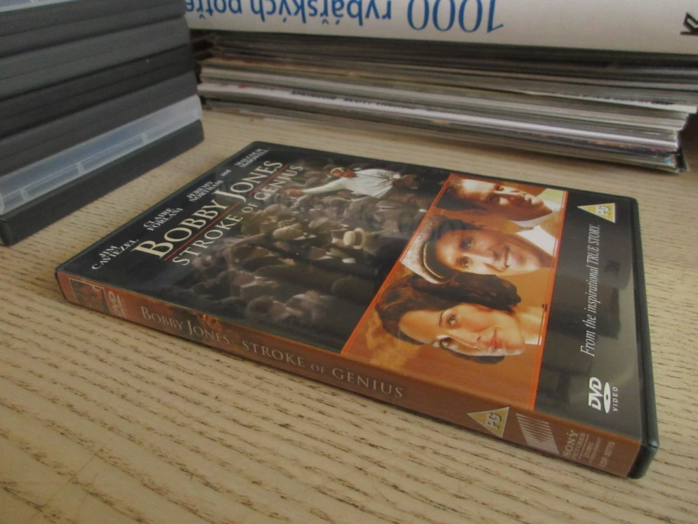 BOBBY JONES, ODPAL GÉNIA, J.CAVIZEL, GB OBAL, ČESKÉ TIT. DVD FILM