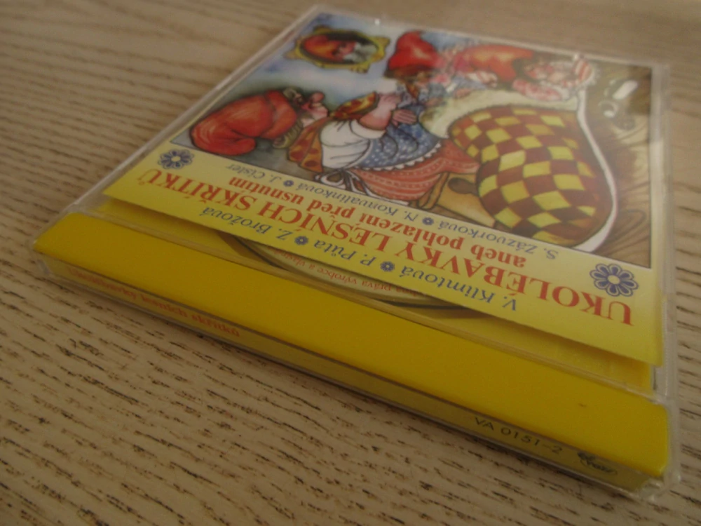 UKOLÉBAVKY LESNÍCH SKŘÍTKŮ ANEB POHLAZENÍ PŘED USNUTÍM,  CD HUDBA