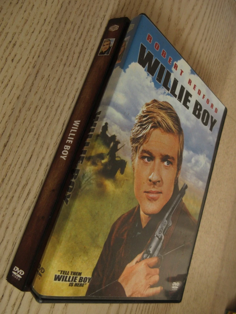 WILLIE BOY, ROBERT REDFORD, DVD FILM USA