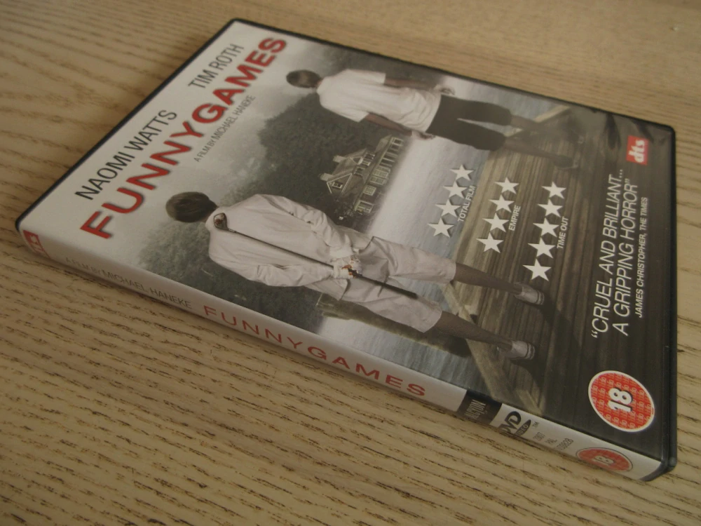 FUNNY GAMES, NAOMI WATTS, TIM ROTH, GB OBAL, ČEŠTINA, DVD FILM