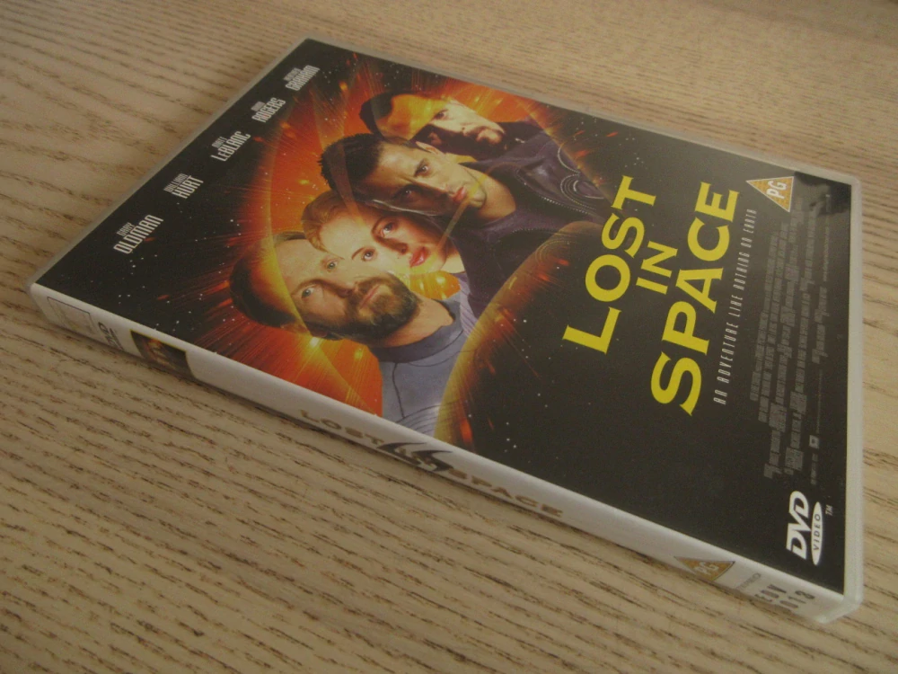 ZTRACENI VE VESMÍRU, LE BLANC, GB OBAL, ČESKÉ DVD, DVD FILM
