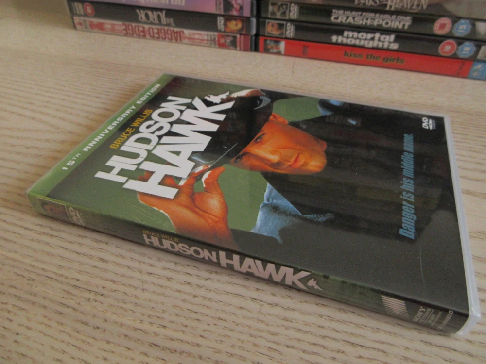 HUDSON HAWK, B.WILLIS, J.COBURN, GB OBAL, ČESKÉ TITULKY, DVD FILM