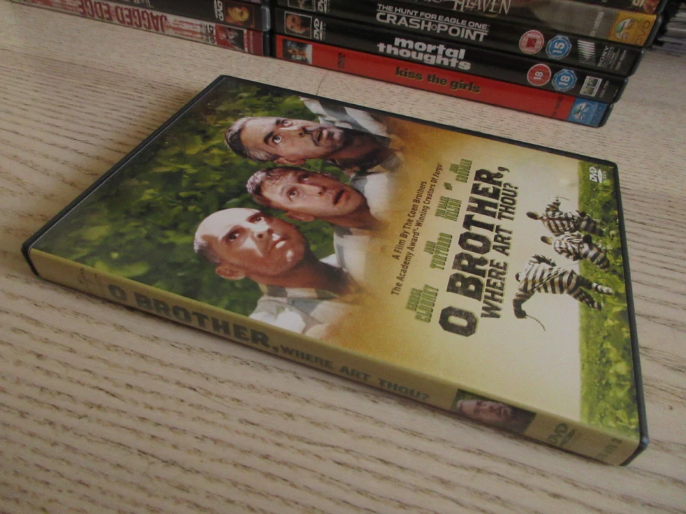 BRATŘÍČKU KDE JSI ?, G.CLOONEY, GB OBAL, ČESKÉ TITULKY, DVD FILM