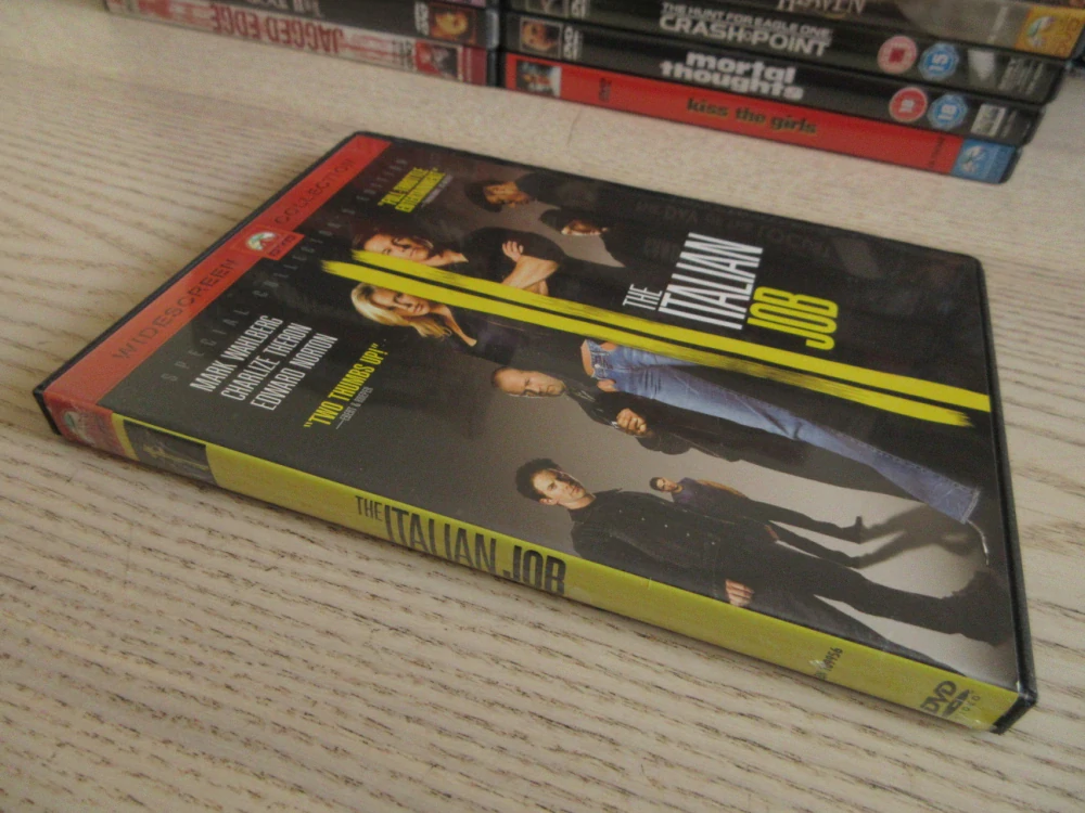 PRÁCIČKA V ITÁLII, M.WAHLBERG, C.THERON, E.NORTON, GB OBAL, ČESKÉ TITULKY, DVD FILM