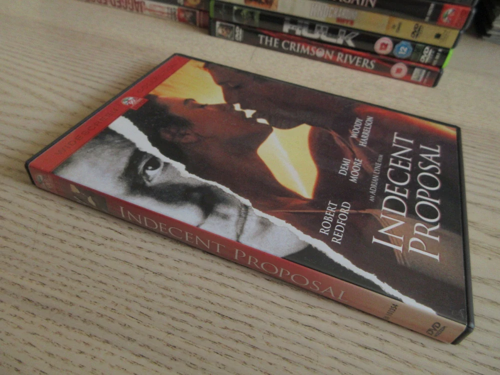 NESLUŠNÝ NÁVRH, R.REDFORD, D.MOORE, GB OBAL, ČESKÉ TITULKY, DVD FILM