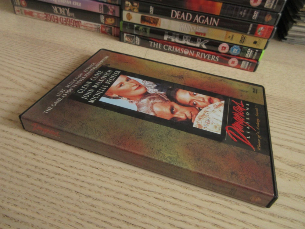 NEBEZPEČNÉ ZNÁMOSTI, G.CLOSE,J.MALKOVICH,U.THURMAN, GB OBAL, ČESKÉ TITULKY, DVD FILM