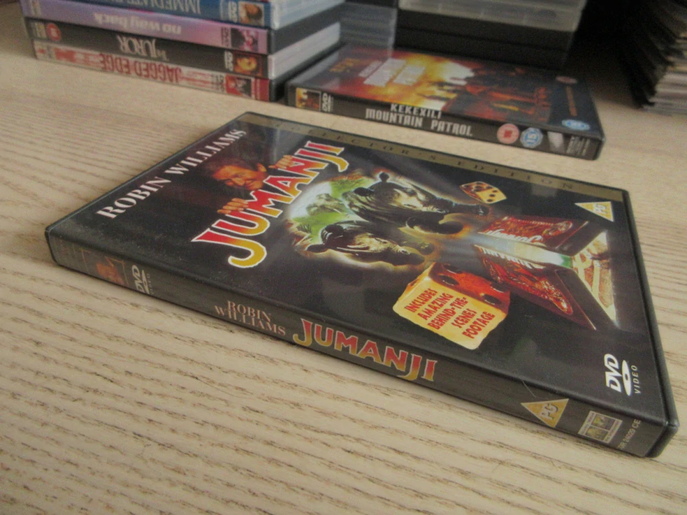 JUMANJI, R.WILLIAMS, GB OBAL, ČESKÉ TITULKY, DVD FILM