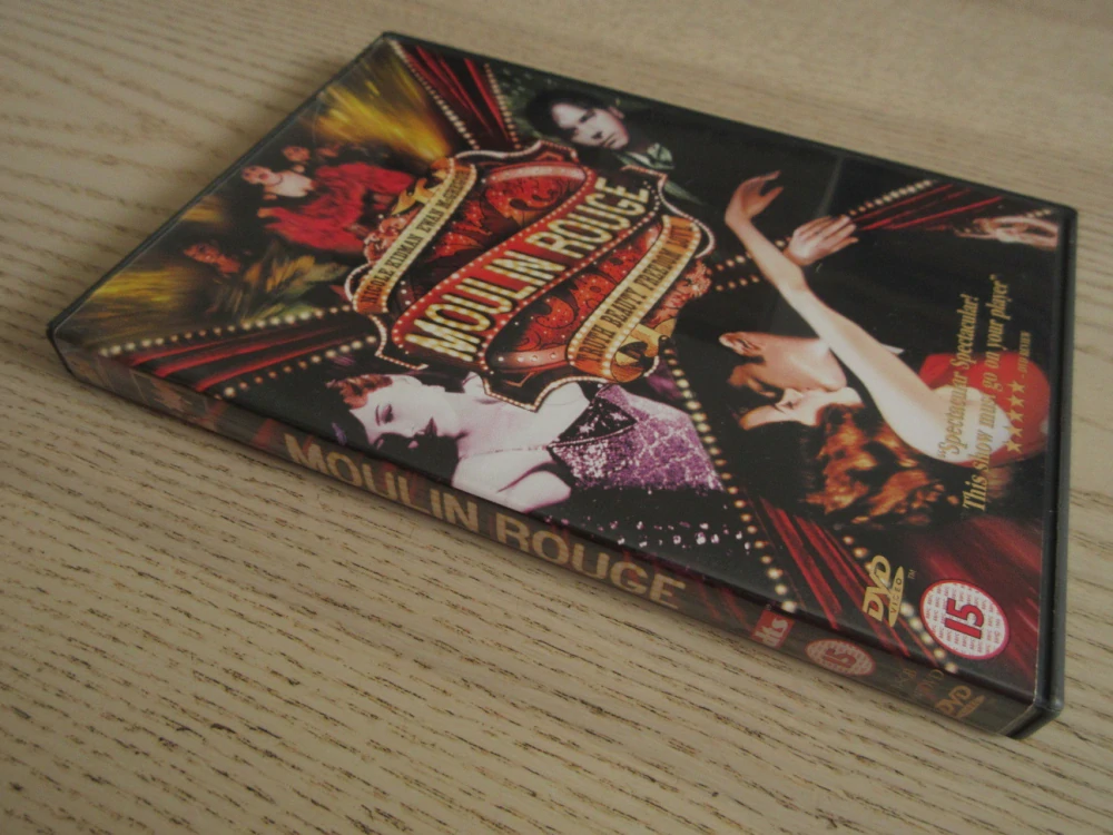MOULIN ROUGE, N.KIDMAN, GB OBAL, ČESKÉ TITULKY, 2X DVD FILM