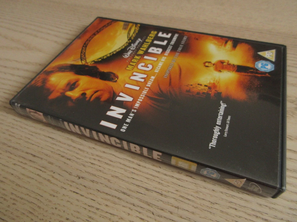 NEPORAZITELNÝ, M.WAHLBERG, GB OBAL, ČESKÝ DABING, DVD FILM