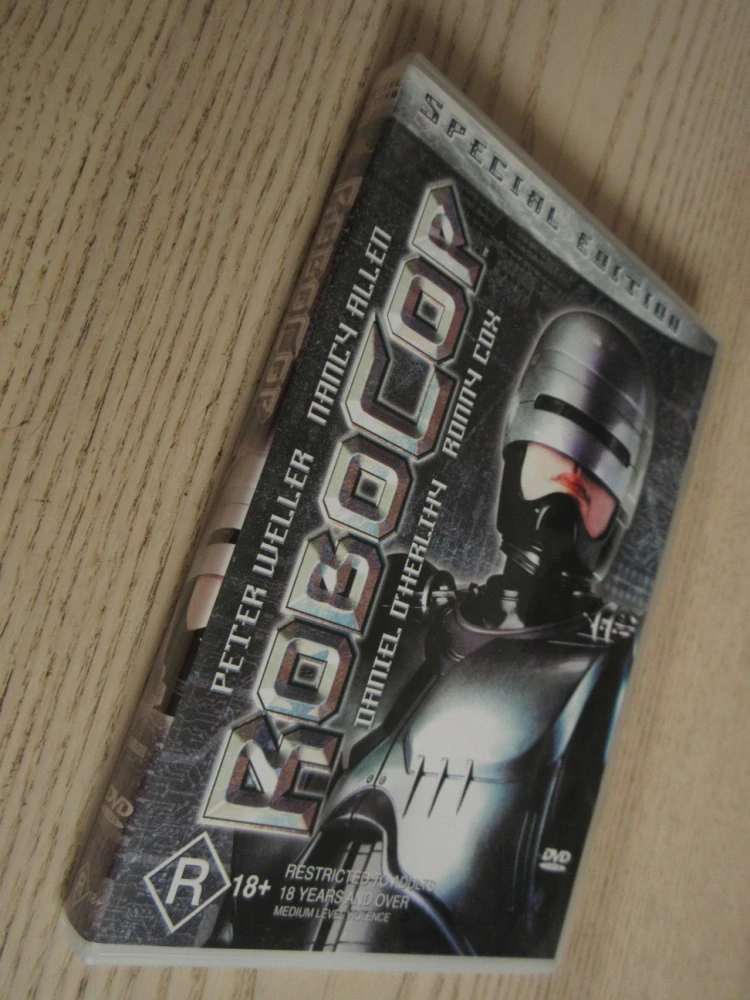 ROBOCOP, P.WELLER, GB OBAL, ČESKÉ TIT. DVD FILM