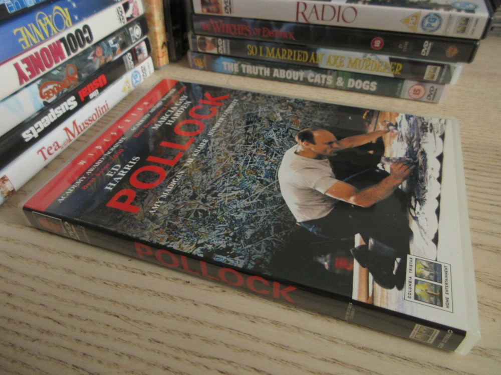 POLLOCK, ED HARRIS, GB OBAL, ČESKÉ TIT. DVD FILM