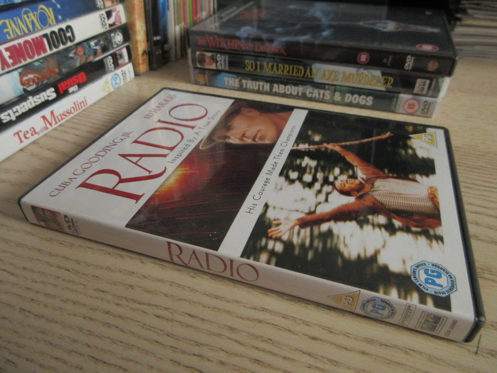 RADIO, ED HARRIS, GB OBAL, ČESKÉ TIT. DVD FILM