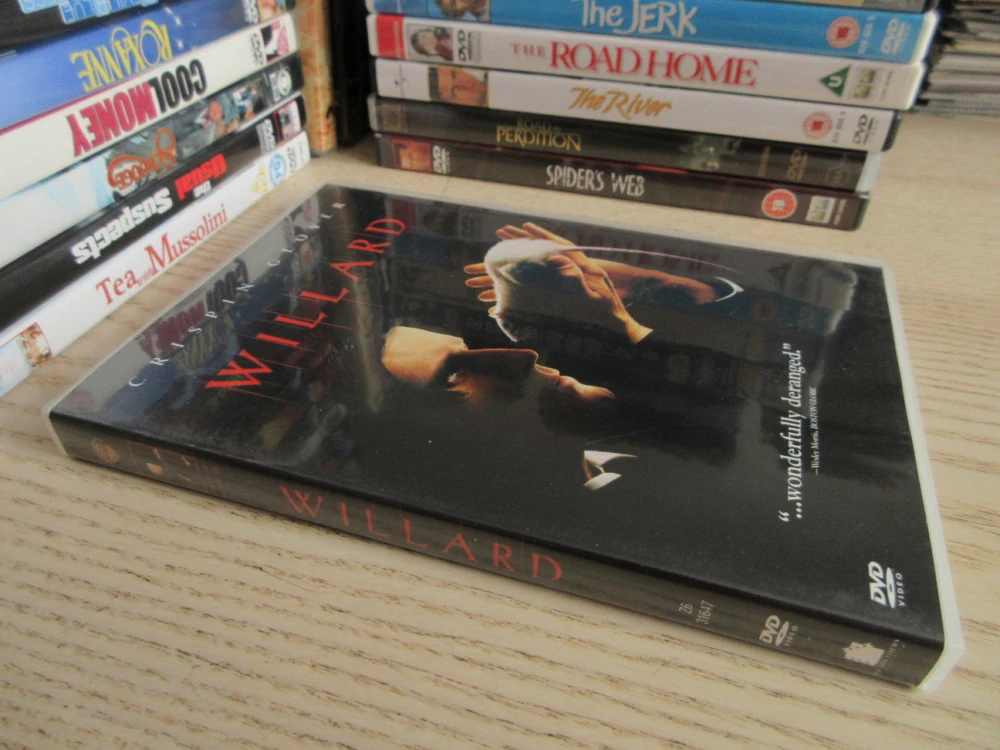 KRYSAŘ WILLARD, C.GLOVER, GB OBAL, ČESKÉ TIT. DVD FILM