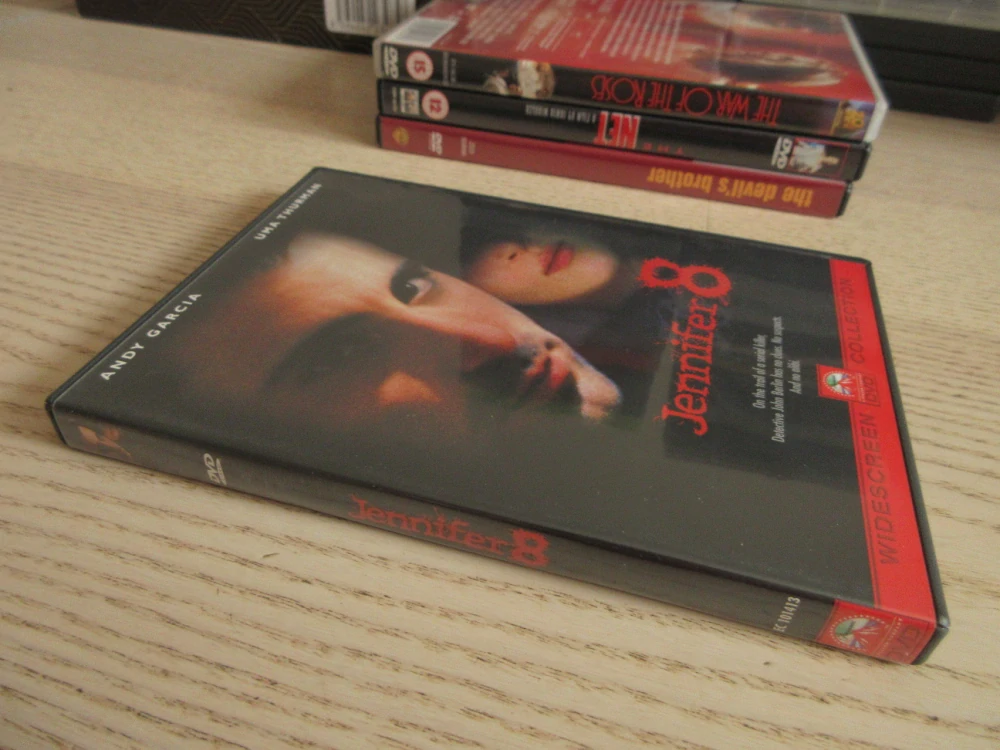 JENIFER 8, A.GARCIA, U.THURMAN, GB OBAL, ČESKÉ TIT. DVD FILM