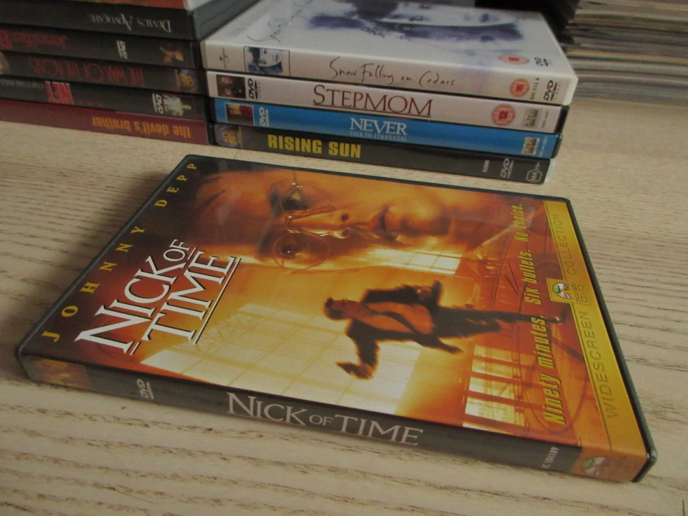 V POSLEDNÍ CHVÍLI, J.DEPP, C.WALKEN, GB OBAL, ČESKÉ TIT. DVD FILM