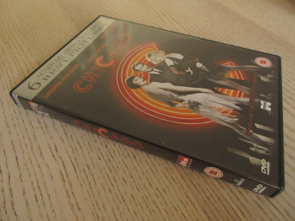 CHICAGO, R.GERE, GB OBAL, ČESKÉ DVD FILM