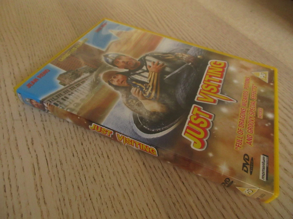 NÁVŠTĚVNÍCI CESTA DO AMERIKY, J.RENO, GB OBAL, ČESKÉ DVD FILM