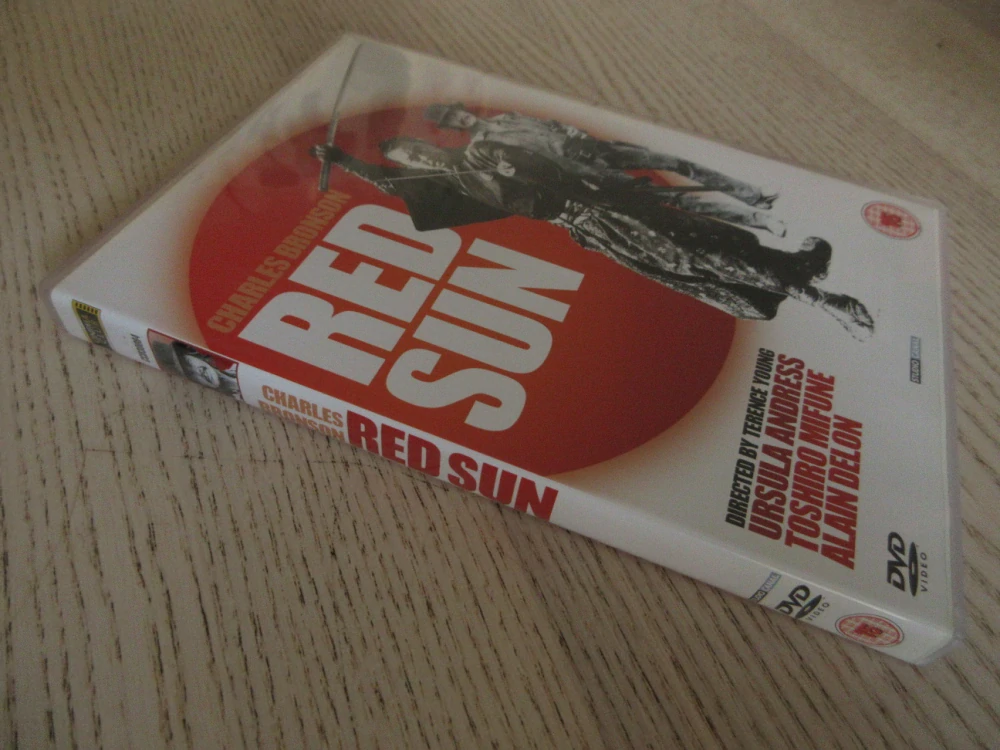 RUDÉ SLUNCE, C.BRONSON, A.DELON, GB OBAL, ČESKÉ DVD FILM