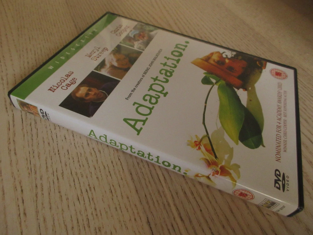 ADAPTACE, M.STREEP, N.CAGE, GB OBAL, ČESKÉ DVD FILM