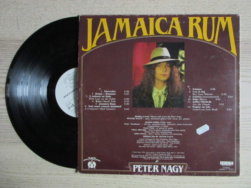 PETER NAGY, JAMAICA RUM, GRAMODESKA