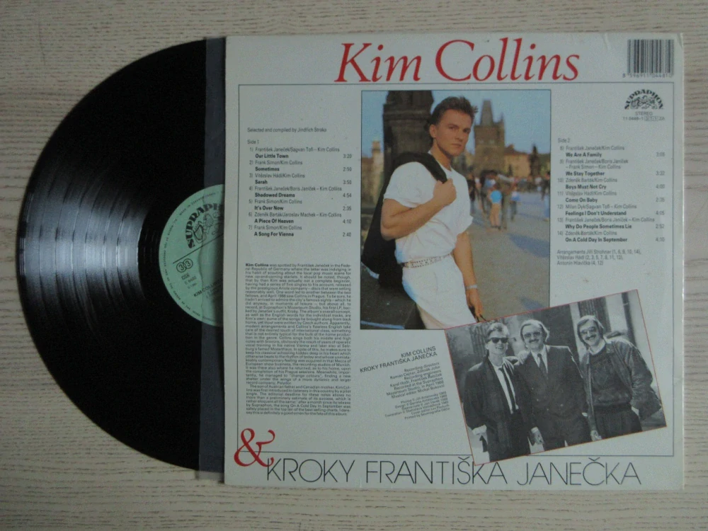 KIM COLLINS A KROKY FRANTIŠKA JANEČKA, GRAMODESKA