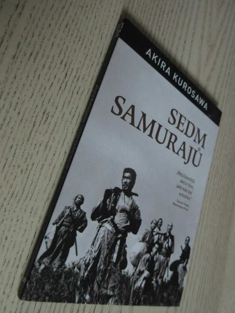 SEDM SAMURAJŮ, KUROSAWA, DVD FILM