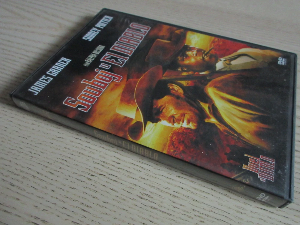 SOUBOJ U EL DIABLO, GARNER, POITIER, DVD FILM