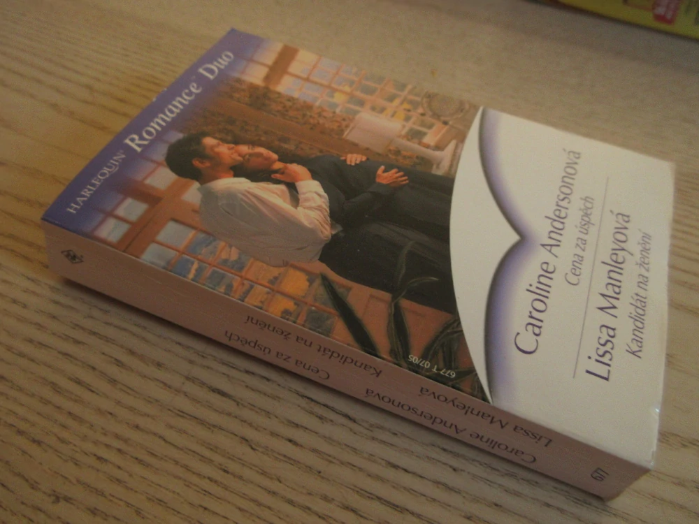 CENA ZA ÚSPĚCH, CAROLINE ANDERSONOVÁ, KANDIDÁT NA ŽENĚNÍ, LISSA MANLEYOVÁ, **an