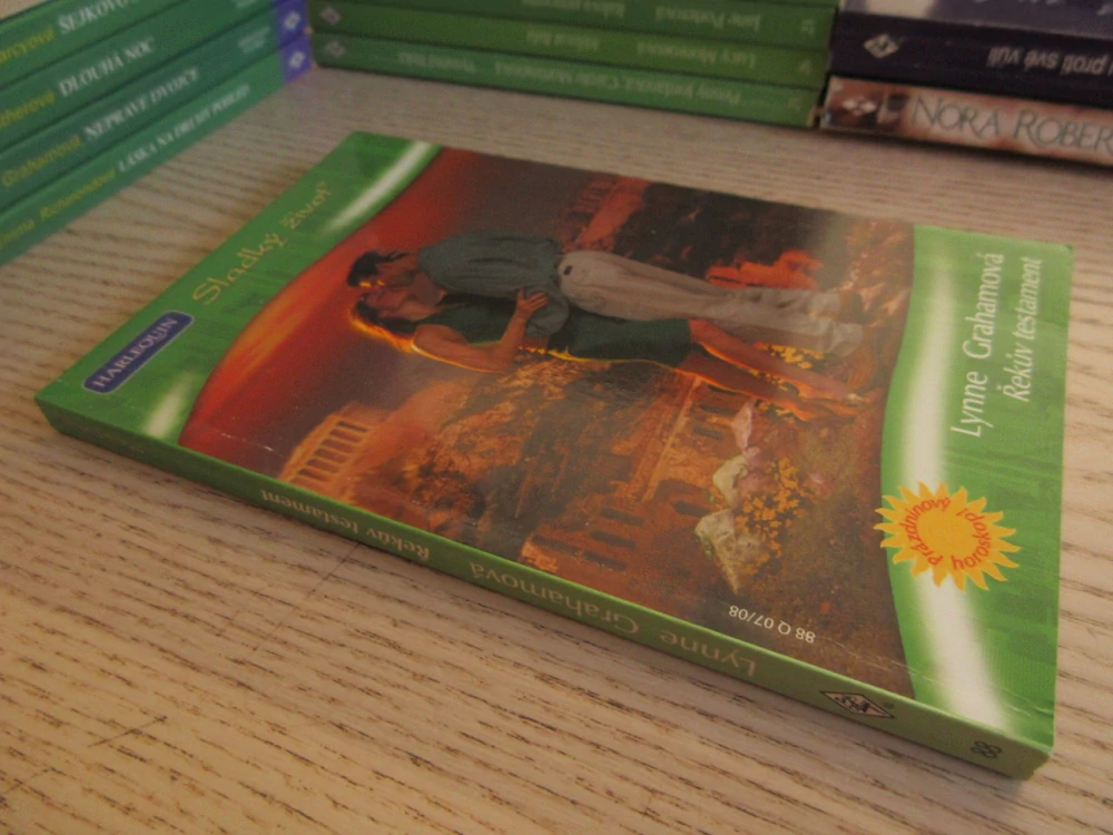 ŘEKŮV TESTAMENT, LYNNE GRAHAMOVÁ, **an