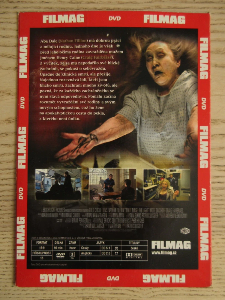 HLAS SMRTI 2: SVĚTLO, N. FILION, C. FAIRBRASS, DVD FILM