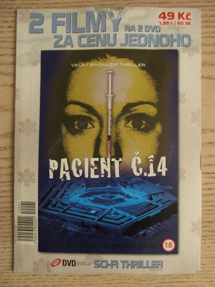 SIX: ROZPOUTANÉ PEKLO, S. BALDWIN, E. ROBERTS, PACIENT Č. 14, 2X DVD FILM