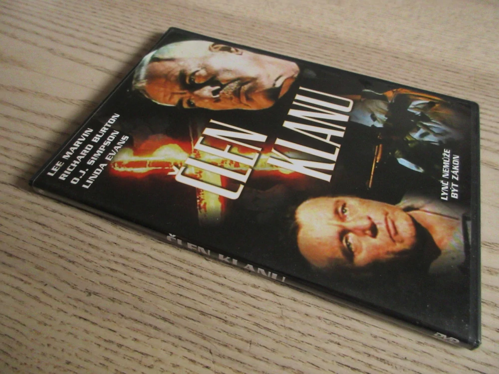 ČLEN KLANU, L. MARVIN, O. J. SIMPSON, R. BURTON, DVD FILM