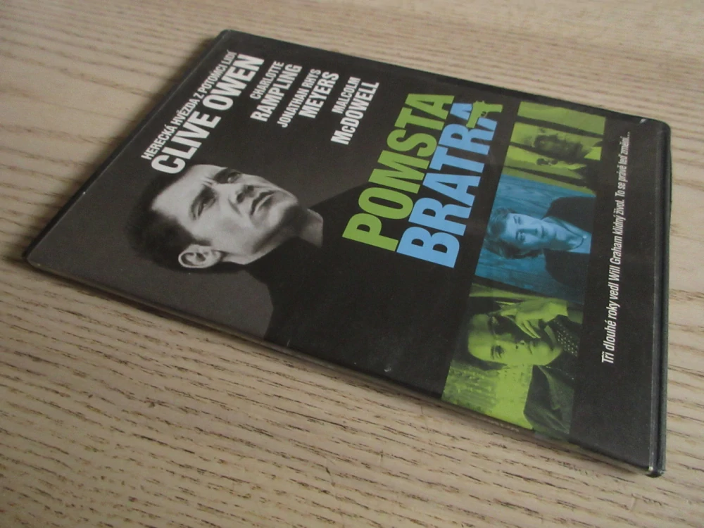 POMSTA BRATRA, CH. RAMPLING, C. OWEN, DVD FILM