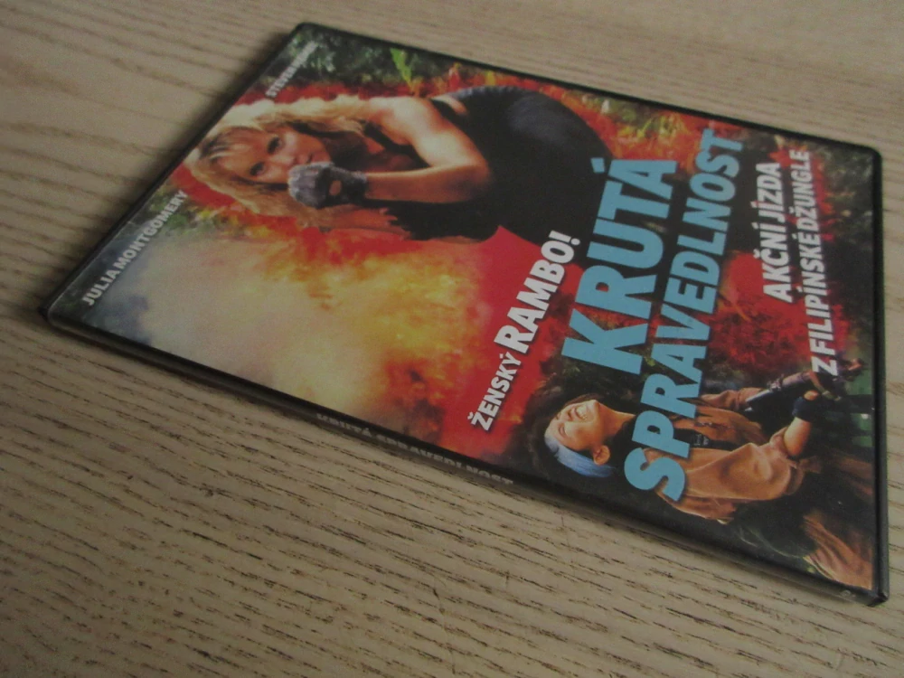 KRUTÁ SPRAVEDLNOST, J. MONTGOMERY, S. MEMEL, DVD FILM