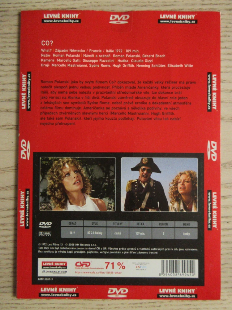 CO?, R: R. POLANSKI, M. MASTROIANNI, DVD FILM