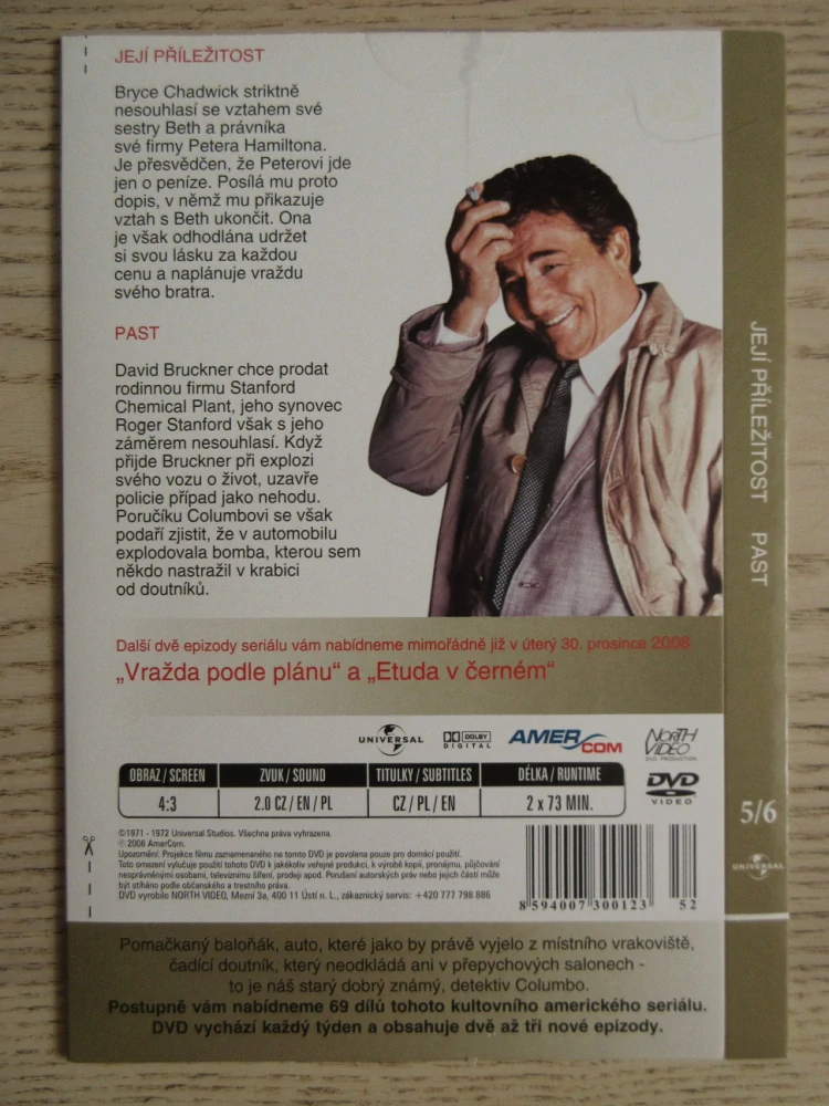 COLUMBO 5/6, DVD FILM