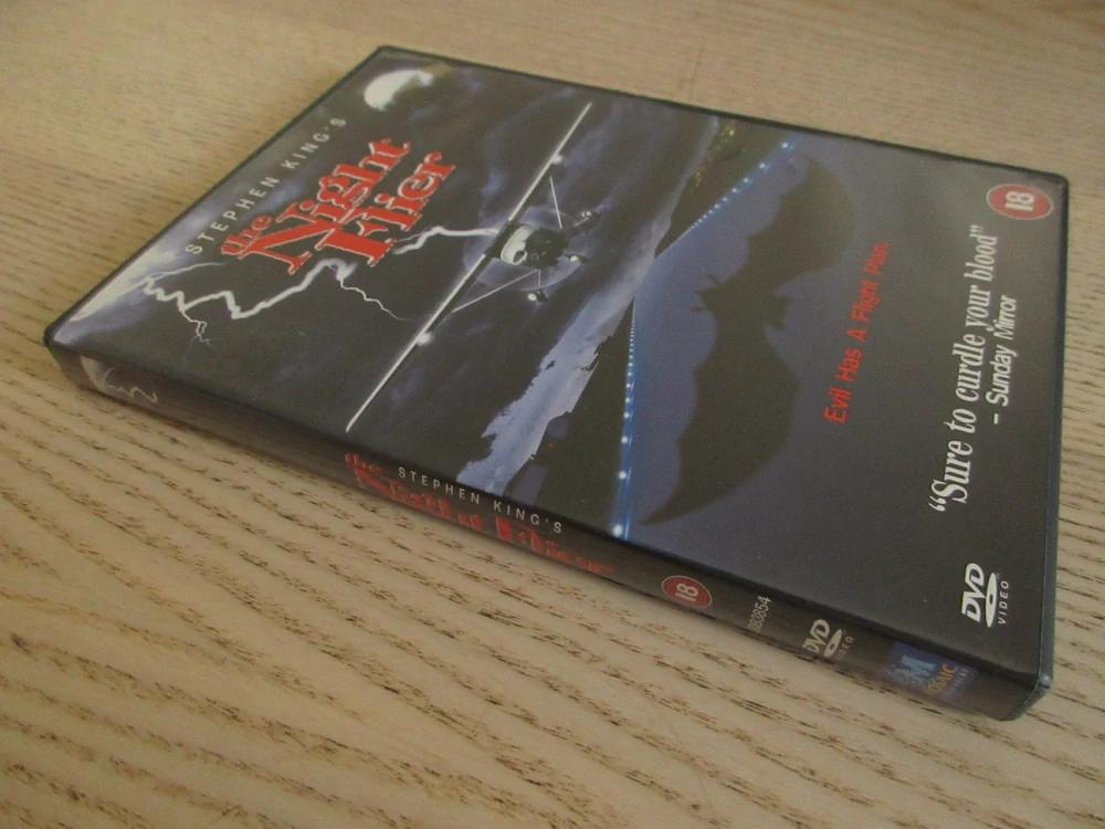 NOČNÍ LETEC, S.KING, GB OBAL, ČESKÉ DVD FILM