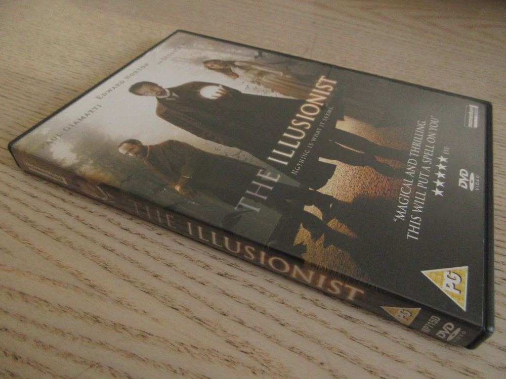 ILUZIONISTA, E.NORTON, GB OBAL, ČESKÁ VERZE, DVD FILM
